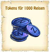 Tokens für 1000 Reisen